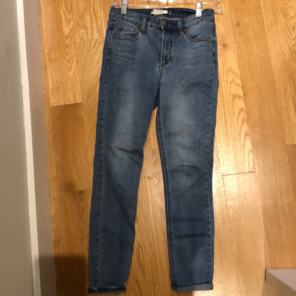 Free people light wash jeans